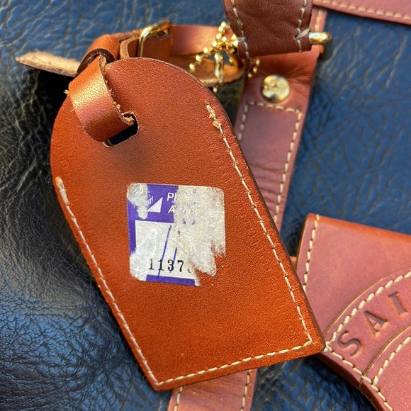 VTG Saint Borse weekender duffle travel bag No shoulder strap - Picture 5 of 14